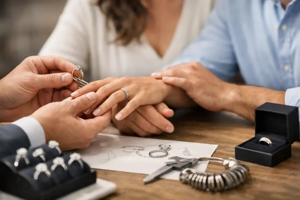 How to Get a Custom Wedding Ring That Fits