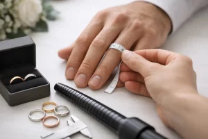 How to Measure Ring Size for a Wedding Band