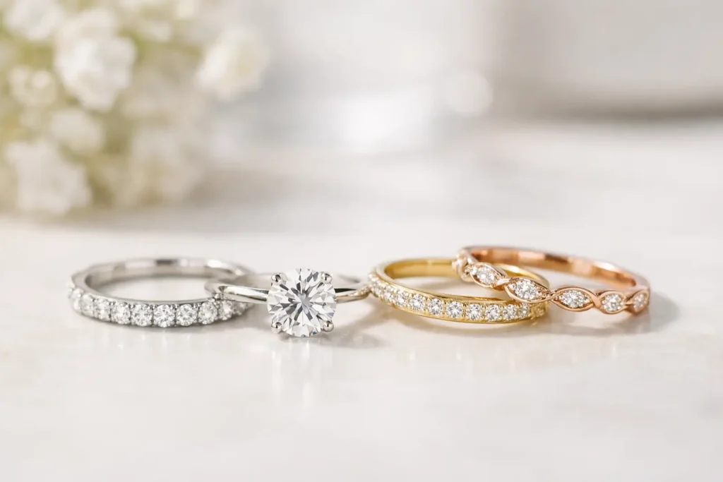 Best Wedding Bands for Solitaire Rings to Consider
