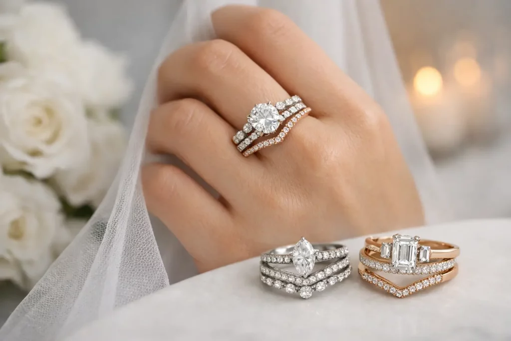 Best Wedding Ring Stacks for Your Engagement Ring