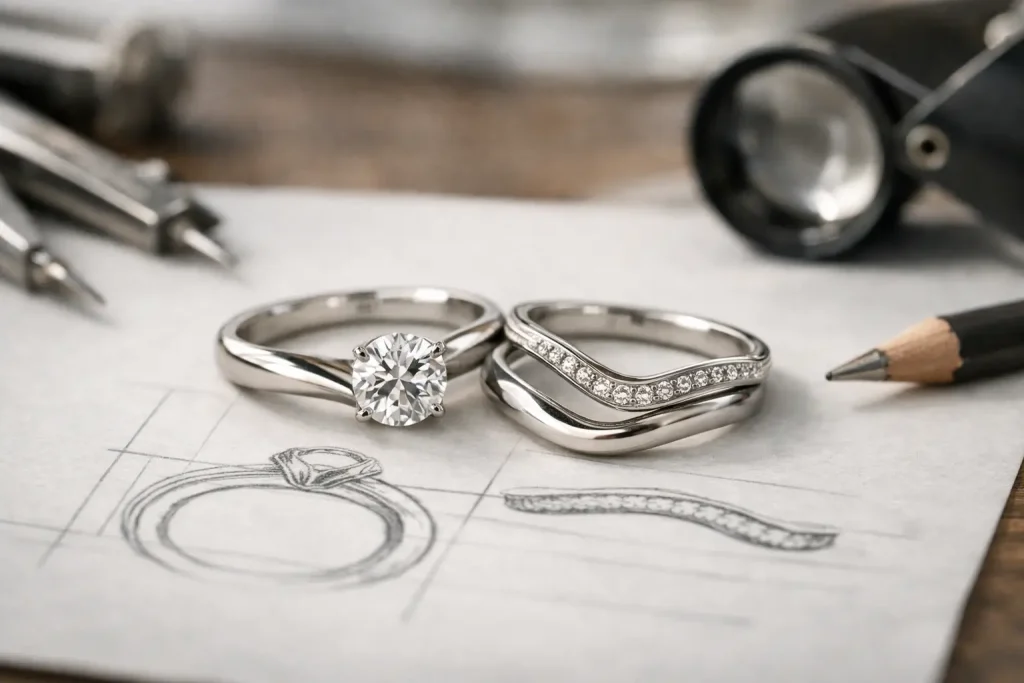 How to Design Curved Wedding Bands That Fit